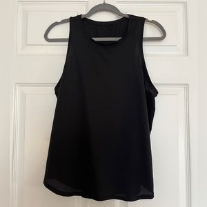 Lululemon Black Run & Train Tank Top